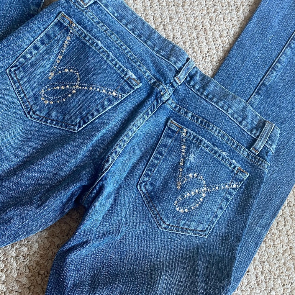 🎈SALE🔴$37✂️✨Bebe jeans - Picture 1 of 5